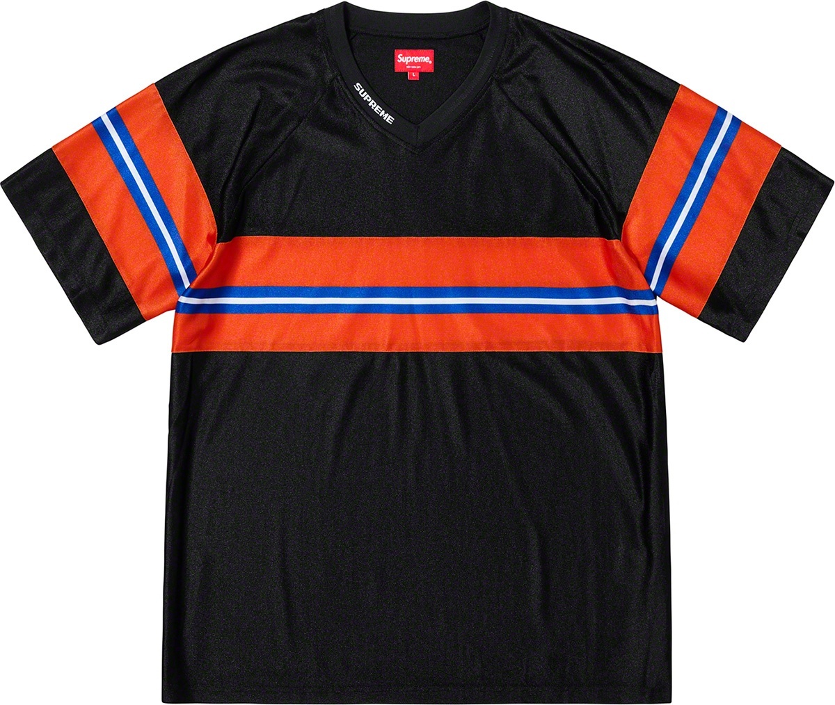 Dazzle Chest Stripe S/S Top view 2